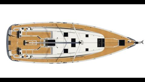 Jeanneau Yacht 54' : Deck layout Jeanneau Yacht 54' : Deck layout