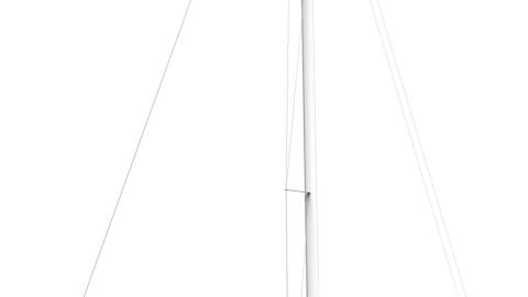 Jeanneau Sun Odyssey 41 DS : plan de profil Jeanneau Sun Odyssey 41 DS : plan de profil