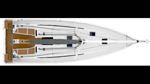 Sun Odyssey 415 : deck layout Sun Odyssey 415 : deck layout