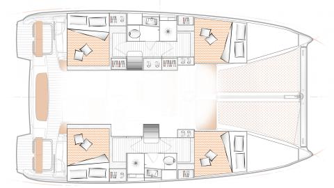 Excess 11 4-cabin version Excess 11 4-cabin version