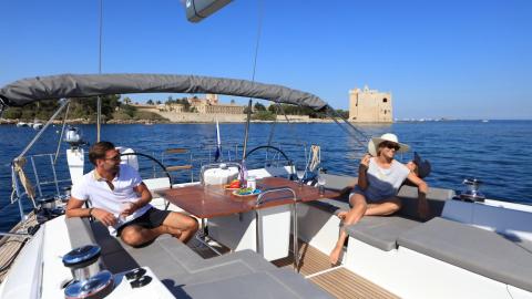 Jeanneau 58 : Cockpit Jeanneau 58 : Cockpit