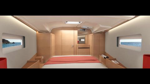 Jeanneau Sun Odyssey 410 : forward cabin Jeanneau Sun Odyssey 410 : forward cabin