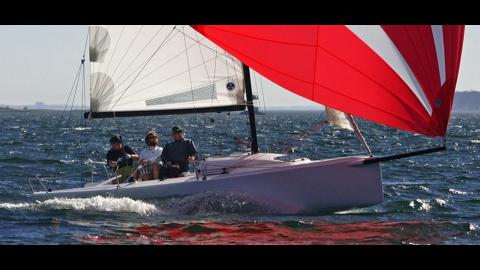 J-Boats - J-Composites J 70 sailing regatta under asymmetric spinnaker J-Boats - J-Composites J 70 sailing regatta under asymmetric spinnaker