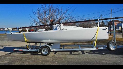 J-Boats - J-Composites J 70 on trailer J-Boats - J-Composites J 70 on trailer