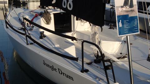 J-Boats - J-Composites J 88 docked - Grand Pavois J-Boats - J-Composites J 88 docked - Grand Pavois