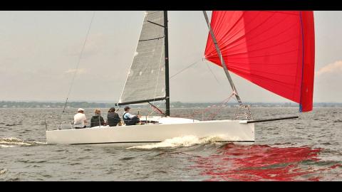 J-Boats - J-Composites J 88 navigating under assymetricspinnaker J-Boats - J-Composites J 88 navigating under assymetricspinnaker