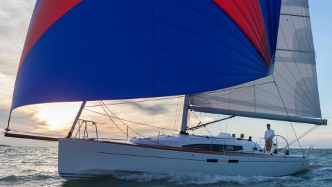 J-Boats - J-Composites J 122 E navigating under gennaker J-Boats - J-Composites J 122 E navigating under gennaker