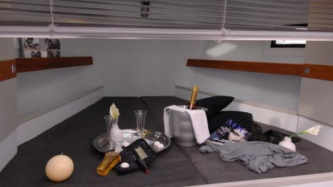 RM Yachts RM 1060: forward bed RM Yachts RM 1060: forward bed