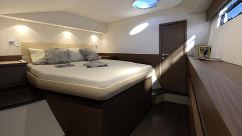 Fountaine Pajot Motor Yachts Summerland 40 LC: starboard cabin Fountaine Pajot Motor Yachts Summerland 40 LC: starboard cabin