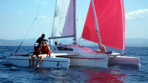 Astus 22 : navigating with gennaker Astus 22 : navigating with gennaker
