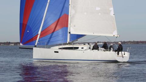 J-Boats - J-Composites J 112 E : under gennaker J-Boats - J-Composites J 112 E : under gennaker