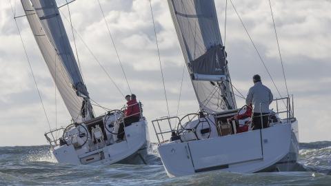 Jeanneau Sun Odyssey 349 : navigating on the wind Jeanneau Sun Odyssey 349 : navigating on the wind