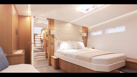 Jeanneau Yacht 60 : Forward cabin Jeanneau Yacht 60 : Forward cabin