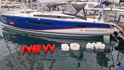 Jeanneau Sun Odyssey 415 :presentation at the Cannes Yachting Festival - September 2025