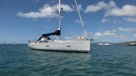 Grand-soleil 46: At anchor in Martinique