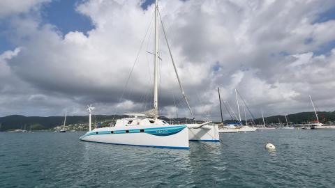 Ksenia149 : At anchor in Martinique