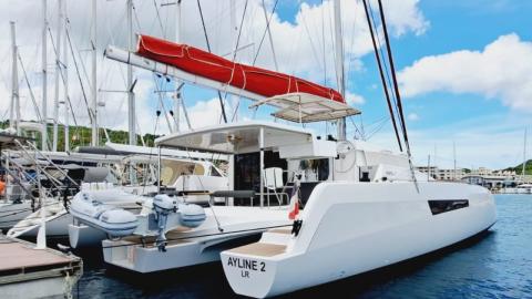 NEEL-TRIMARANS Neel 47  : A&C yacht pontoon in Martinique