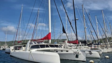 Rapido 53XS : On A&C Yacht pontoon in Martinique
