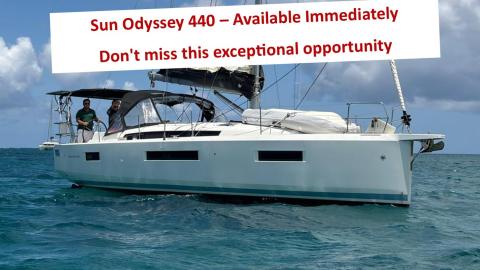Jeanneau Sun Odyssey 440 : Navigation en Martinique