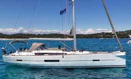 Dufour 500 Grand'Large : At anchor