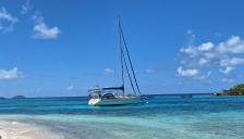 Bavaria 40 : At anchor in Caribbean