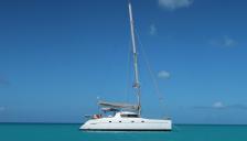 Fountaine Pajot Belize 43 : At anchor in Caraïbes