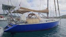 Del Pardo Grand Soleil 43 Racing : At anchor in Martinique