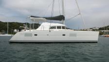 Lagoon 380 S2 : At anchor in Marin Martinique
