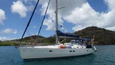 Bénéteau Oceanis 411 Clipper : At anchor in Martinique