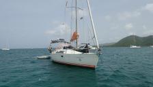 Jeanneau Sun Odyssey 36.2 : At anchor in Martinique