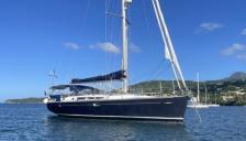 Jeanneau Sun Odyssey 45 : At anchor in Martinique Jeanneau Sun Odyssey 45 : At anchor in Martinique