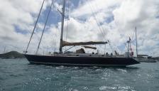 Nautor's Swan 68 : At anchor in Martinique