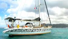 Jeanneau Trinidad 48 : At the anchorage in Martinique
