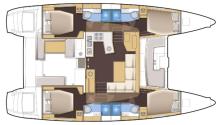 Lagoon 450: Boat layout Lagoon 450: Boat layout
