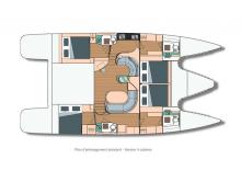 Privilege 495 : Boat layout Privilege 495 : Boat layout