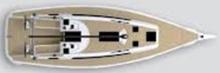 Grand-Soleil 39 : Deck layout