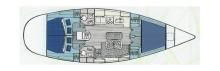 Bénéteau Oceanis 461: Boat layout