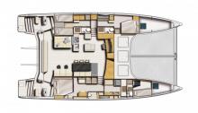 Catana 59 : Boat layout