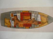 Cabo Rico 34: Boat layout