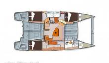 Lipari 41 Maestro : Boat layout