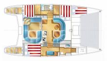 Nautitech 40.2 : Boat layout Nautitech 40.2 : Boat layout
