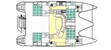 Privilege 42: Boat layout