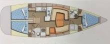 Elan 434: Boat layout