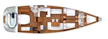 Jeanneau Yacht 57 : Boat layout Jeanneau Yacht 57 : Boat layout
