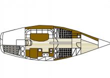 Cachito 39 : Boat layout