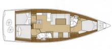 Grand-soleil 46: Boat layout