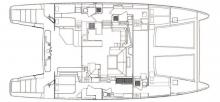 Catana 65 : Boat layout