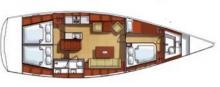 Hanse 461: Boat layout