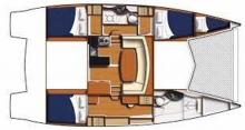 Leopard 39 : Boat layout