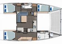 Robertson & Caine Leopard 40: Boat layout